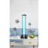 Awie Ultraviolet Germicidal UV Lamp 220V 38W Sterilization with Three-Step Timing Remote Control for Household Disinfection Living Room Bedroom Household